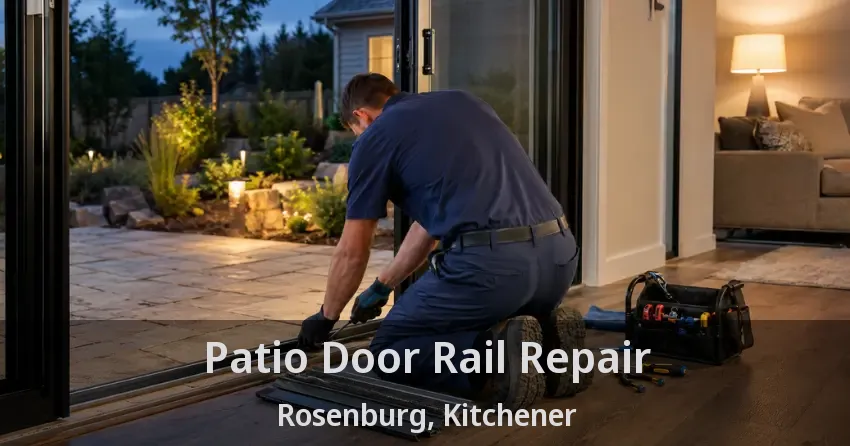 Patio Door Rail Repair Rosenburg, Kitchener - ON