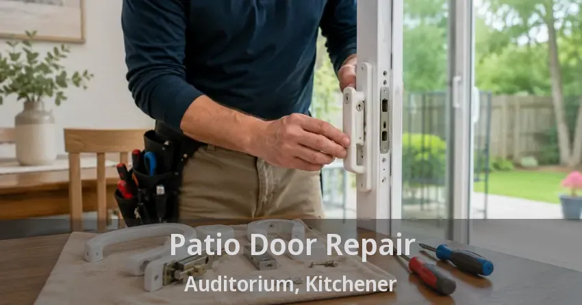 Patio Door Repair Auditorium, Kitchener - ON