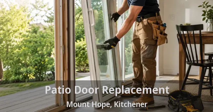 Patio Door Replacement Mount Hope, Kitchener - ON