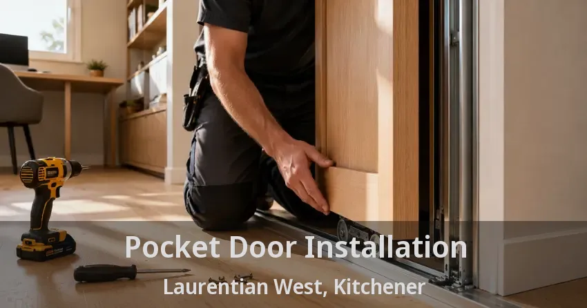 Pocket Door Installation Laurentian West, Kitchener - ON