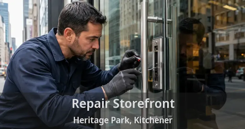Repair Storefront Heritage Park, Kitchener - ON