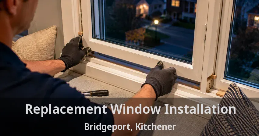 Replacement Window Installation Bridgeport, Kitchener - ON