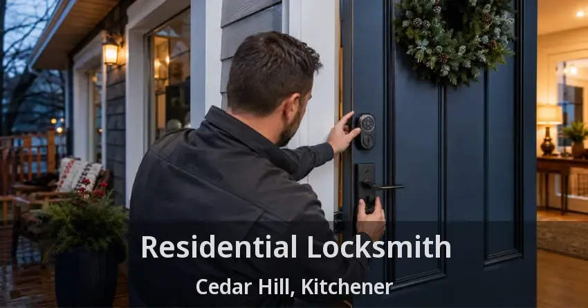 Residential Locksmith Cedar Hill, Kitchener - ON