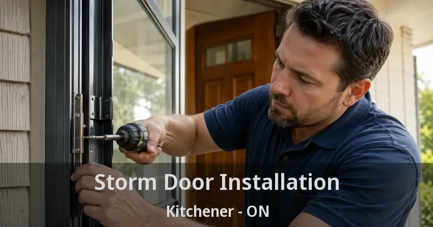 Storm Door Installation Kitchener - ON