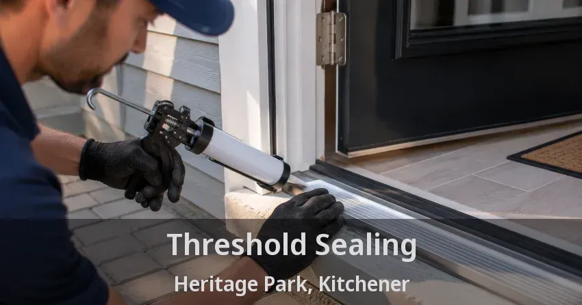 Threshold Sealing Heritage Park, Kitchener - ON