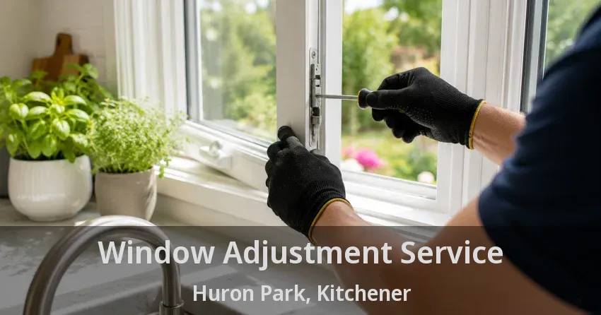 Window Adjustment Service Huron Park, Kitchener - ON