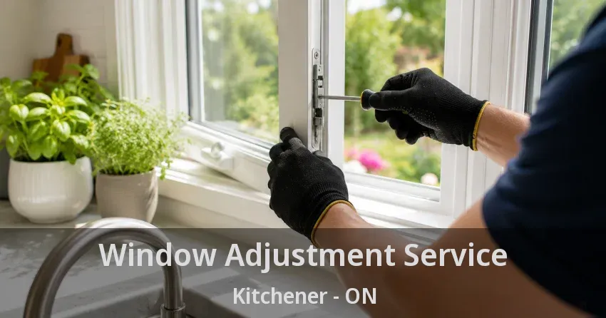 Window Adjustment Service Kitchener - ON