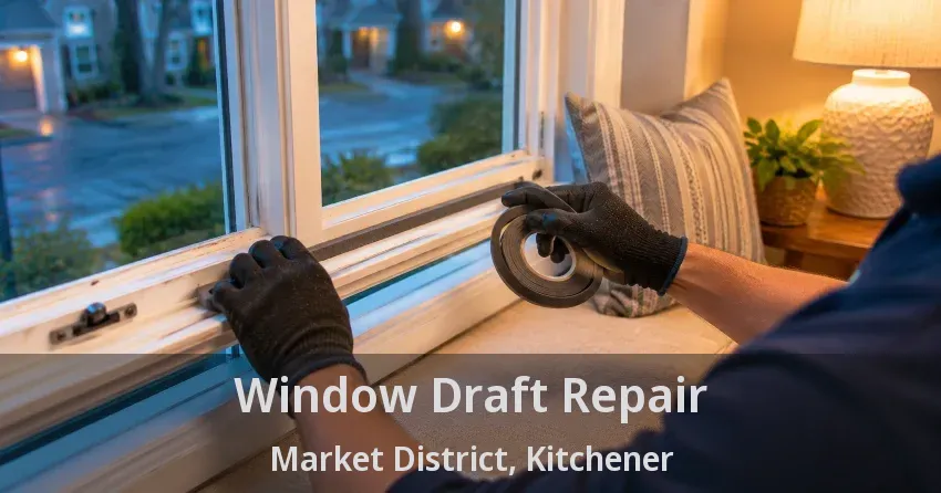 Window Draft Repair Market District, Kitchener - ON