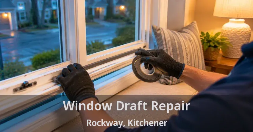 Window Draft Repair Rockway, Kitchener - ON