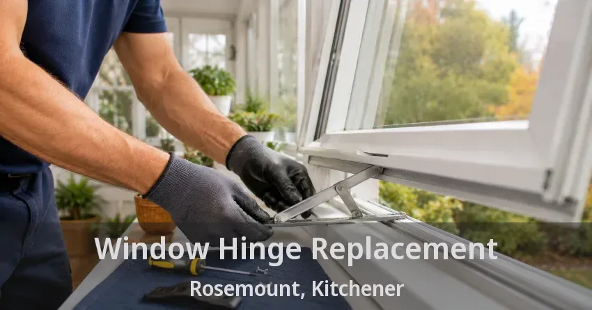 Window Hinge Replacement Rosemount, Kitchener - ON