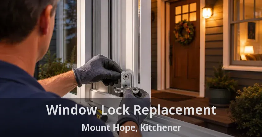 Window Lock Replacement Mount Hope, Kitchener - ON