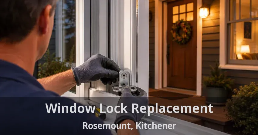 Window Lock Replacement Rosemount, Kitchener - ON