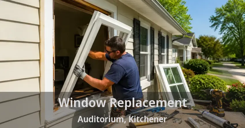 Window Replacement Auditorium, Kitchener - ON