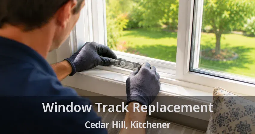 Window Track Replacement Cedar Hill, Kitchener - ON