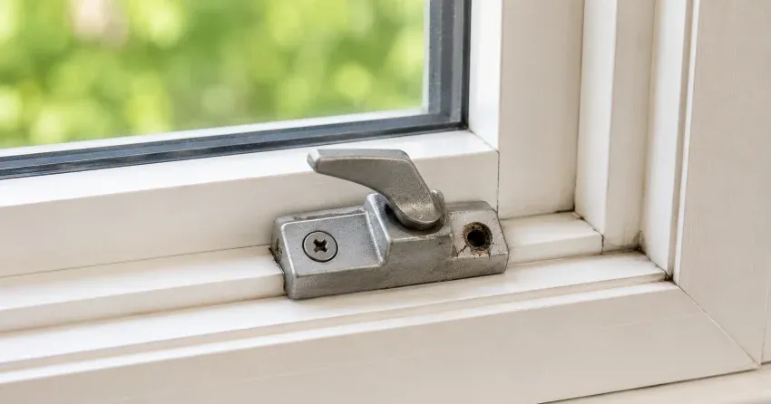 technician repairing a window balance mechanism in Kitchener