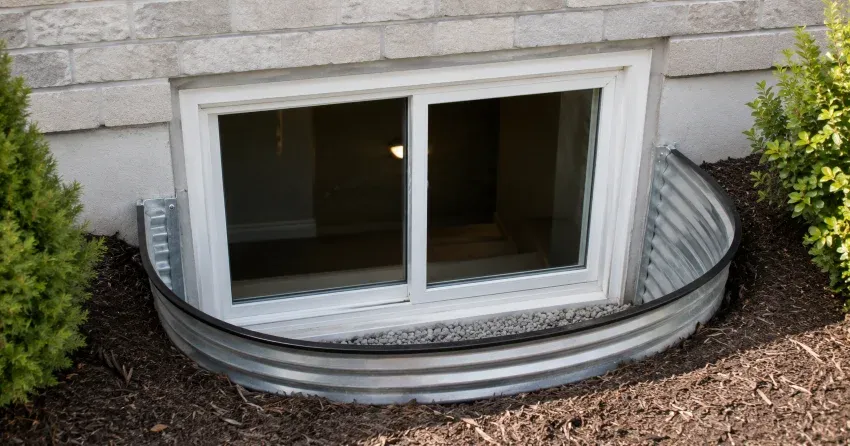 new casement kitchen window installed above sink in Lower Doon, Kitchener